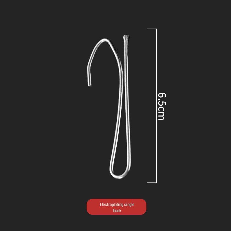 Haczyki i akcesoria do zasłon ze stali nierdzewnej – haczyki czterozębne w kształcie litery S, klipsy do tkanin, klamry i kółka