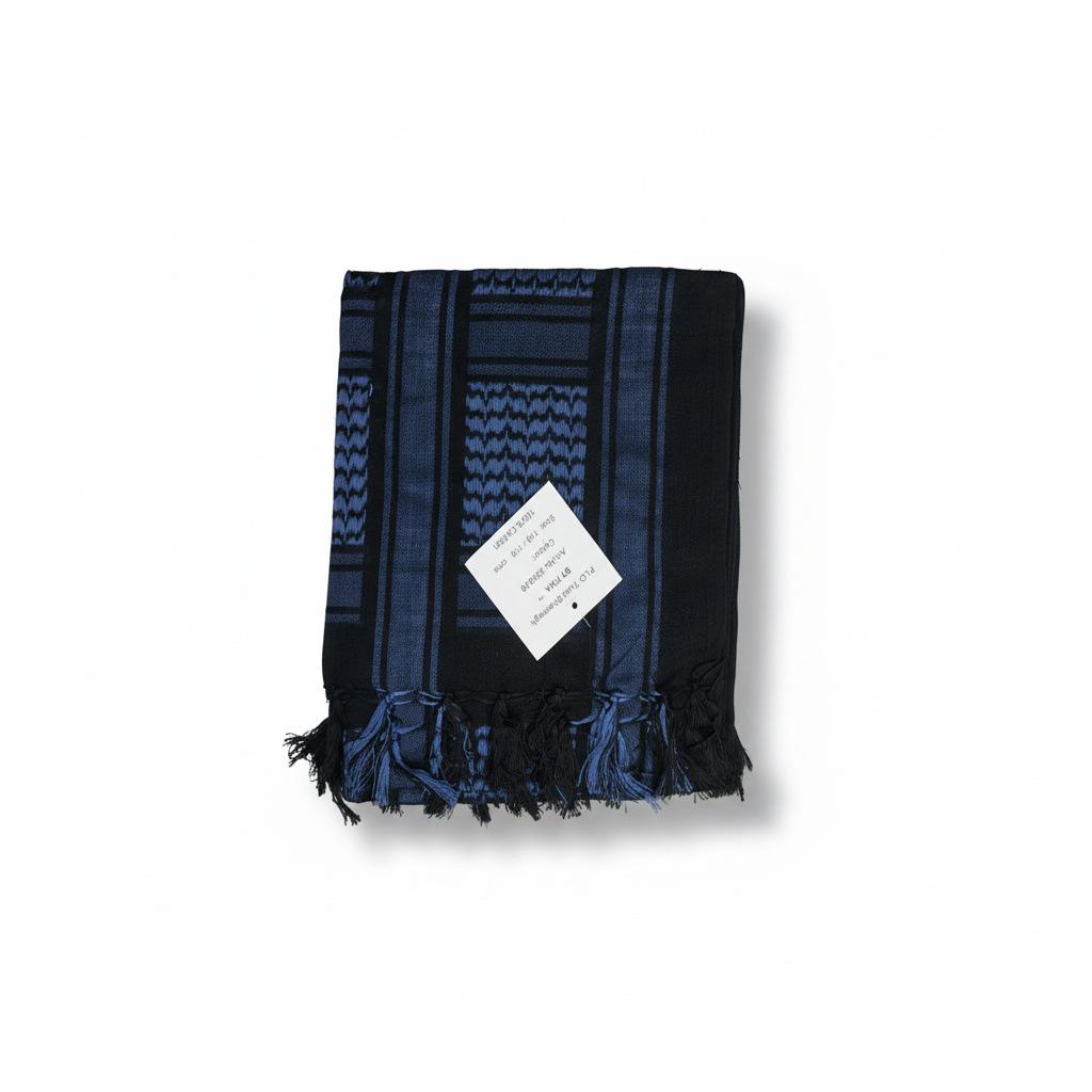 Arabisches Kopftuch und Schal aus Baumwoll-Jacquard mit Tarnmuster