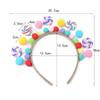 New Cartoon Lollipop Hairband Sweet Candy Hairband Girly Heart Princess Hair Accessories