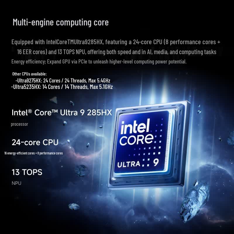 Minisforum MS-02 Ultra High-Performance Mini PC (CN version)