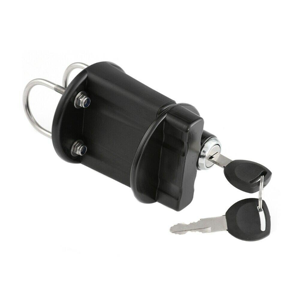 Updated Lock Lock With Key Black Holder Lock Fastener