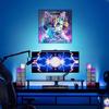 5D Diy Diamond Painting Animal Esports Cat Pattern Mosaic Inlaid Water Diamond Embroidery Colorful Painting Game Hall  Decoration