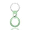 Leather Keychain Case for Apple AirTag - PU Protective Shell and Storage Belt