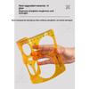 Template Measuring Ruler Circular Oval Ruler Durable K Resin Drawing Design Furniture Architect Template Drafting Ruler