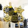 6Pcs/Set 2026 New Year Balloon Kit, Suitable for New Year Party, 2026 New Year Decoration, 2026 New Year's Eve Party Supplies