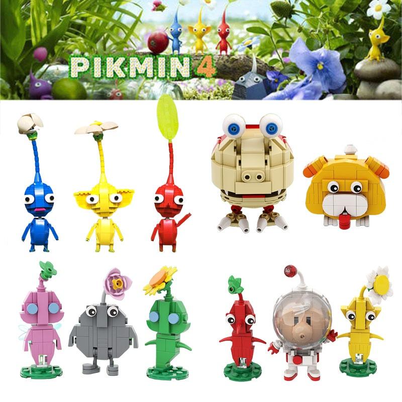 Pikmin Abenteuer Spiel Bausteine Spielzeug Abs Kunststoffmaterial