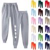 Ladies' Printed Unisex Casual Pocket Drawstring  Pants