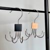 1PC/2/3PCS Multi-Functional Hook Scarf Hanger Storage Clothes Rack Leather Strap Hanging Stand Household Clothes Hanger