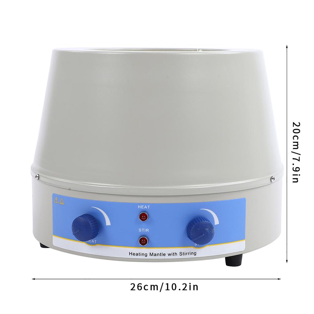 HMS1000ml Mantello Riscaldante a Controllo di Temperatura Kit Mantello Riscaldante Magnetico