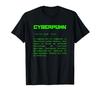Cyberpunk Word Definition T-Shirt
