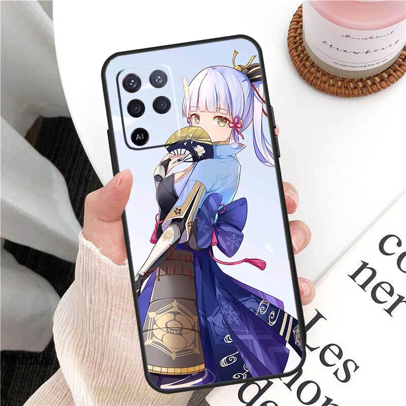 Genshin Impact Kamisato Ayaka Case For Oppo A98 A58 A78 A18 A38 A60 A80 A40 A77 A57 A17 A74 A54 A94 A96 A76 A16 A15 A5 Pro