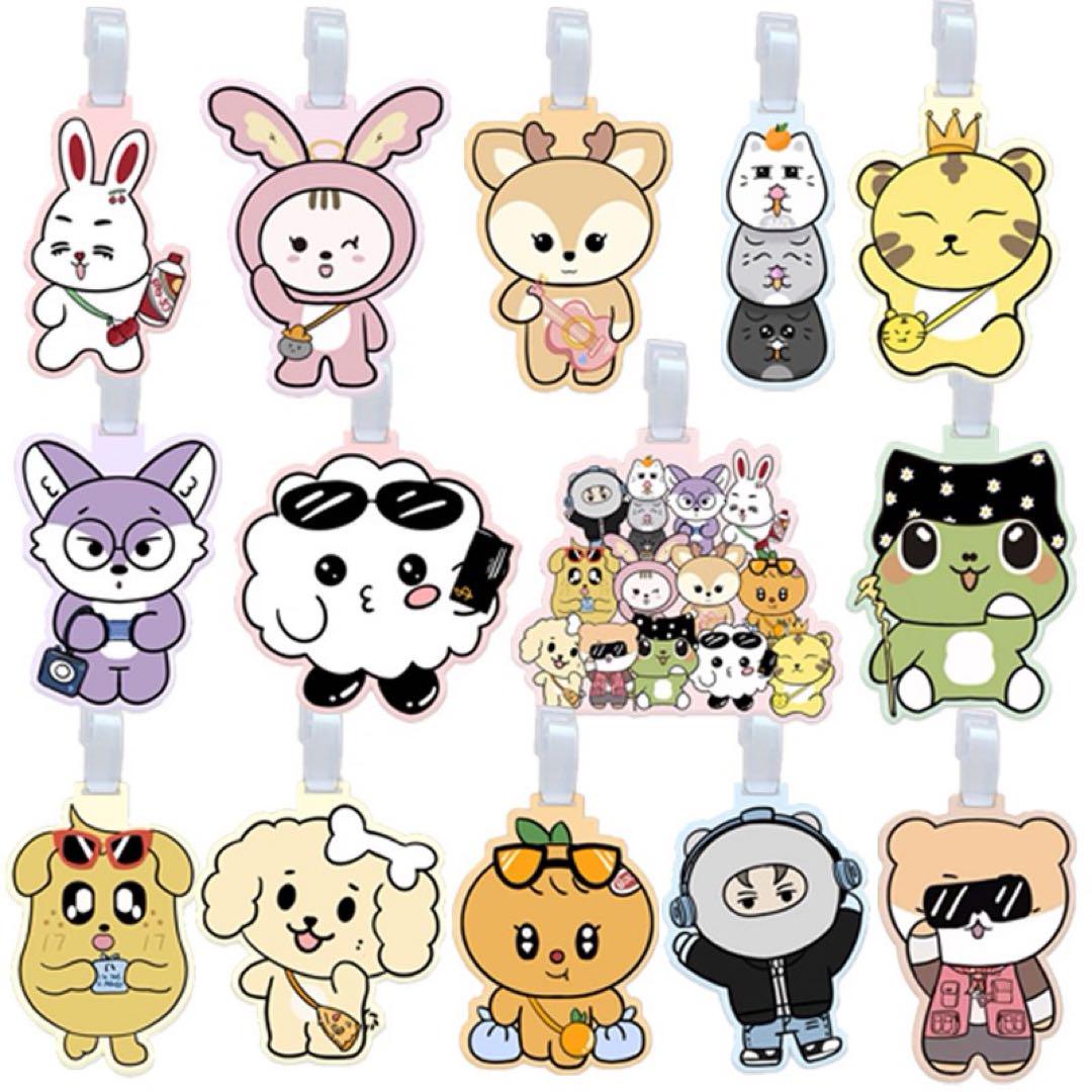 

[USED] Korean character travel bag tag