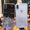 Soft Case For iphone 6 6S Plus SE 7Plus 8Plus Bling Glitter TPU for iphone X XS XR 11 Pro Max 12 Pro Max mini 13 Pro Max 14 15 16 MINI Lady Cover Case