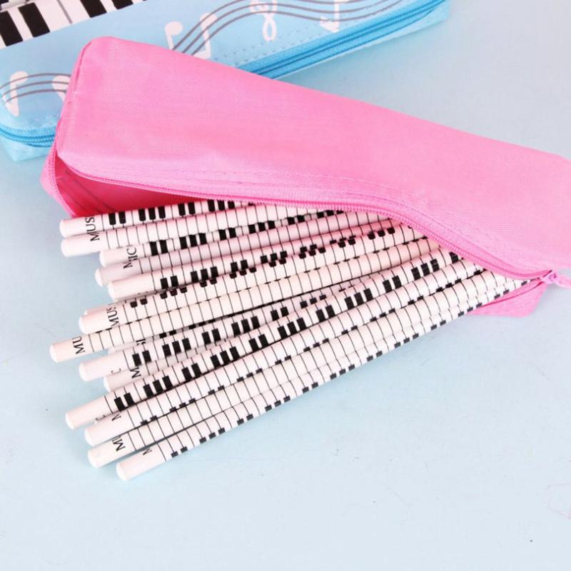 Creative Novelty Student Pencil Case Square Single Layer Oxford Cloth Pen Bag