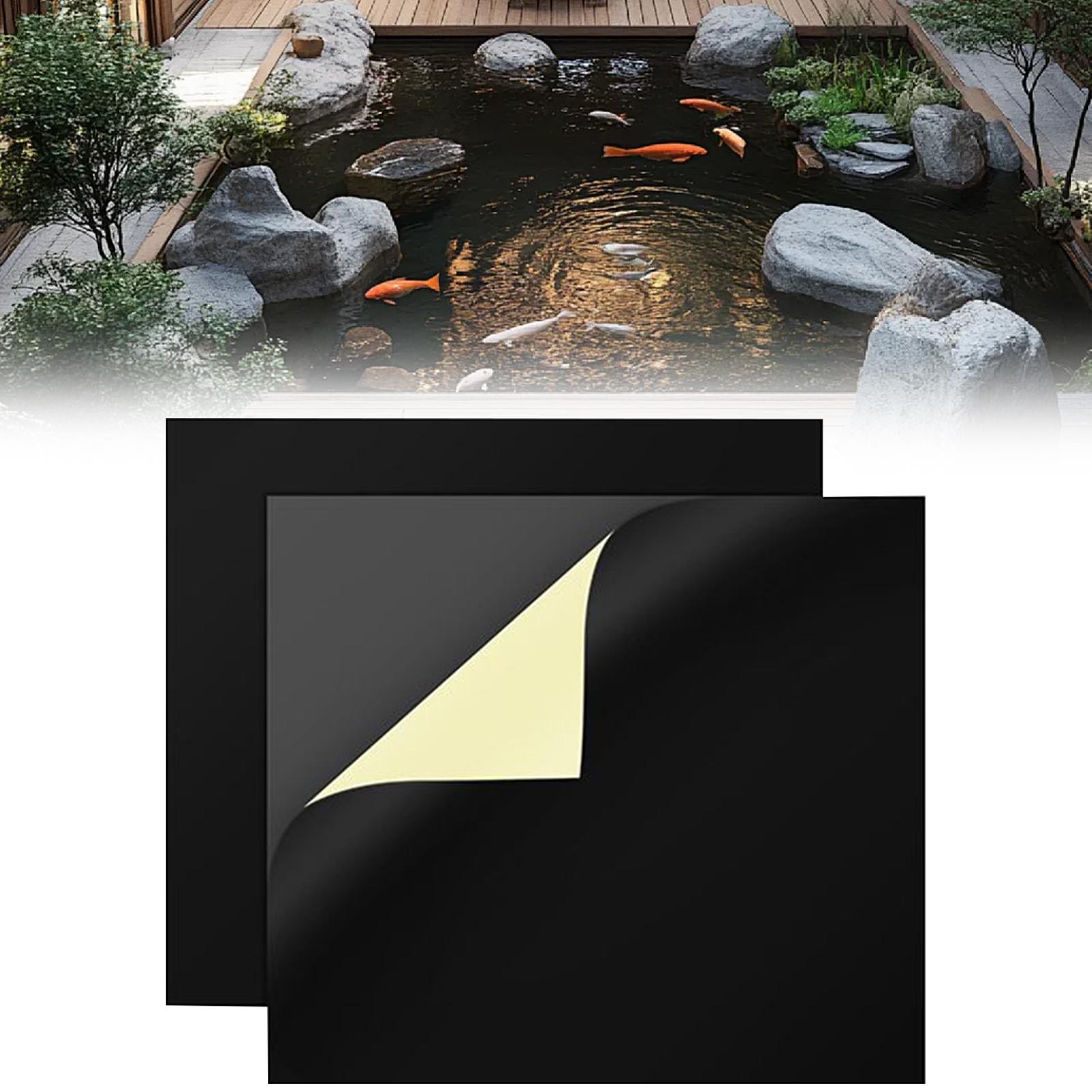 

Garden Pond Liner Repair Patch 2 Pieces Garden Pond Cover Patch Waterproof Sealing Tape 8 X 8 Inch Peel And Stick Seam Kit For China Mainland