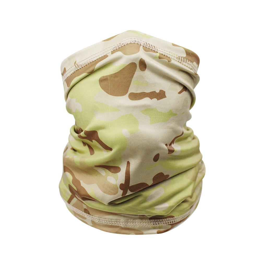 Cross-Border Tactical Ice Silk Face Mask: Breathable Sun-Protection Neck Gaiter & Headband for Outdoor Cycling