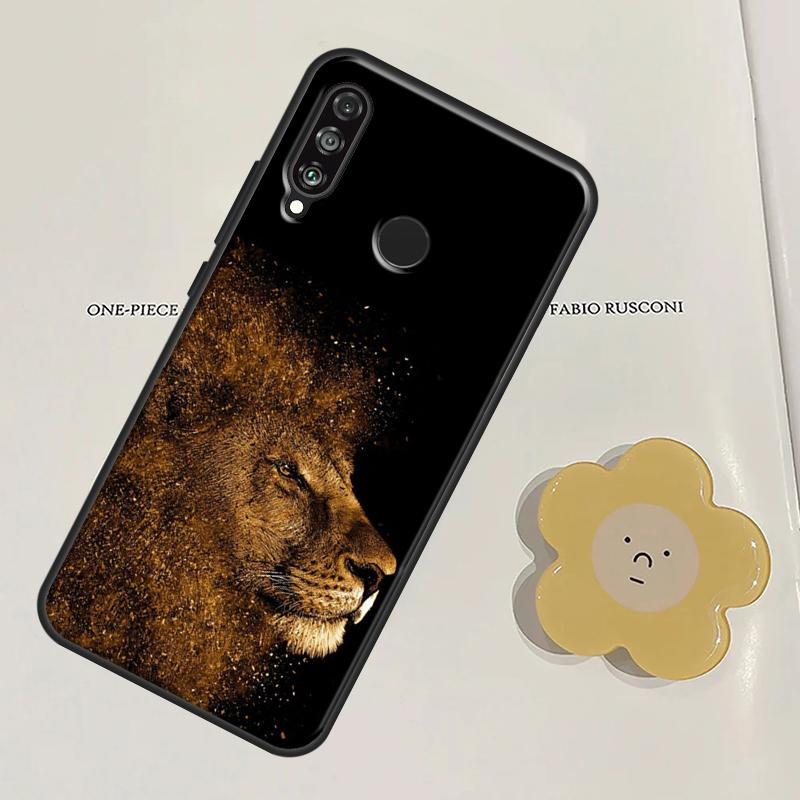King Of The Jungle Lion For Huawei Nova 11 9 10 SE Y60 Y70 Y90 Y61 Y91 Nova 3i 7i 8i 11i P20 P40 Lite P30 Pro Case