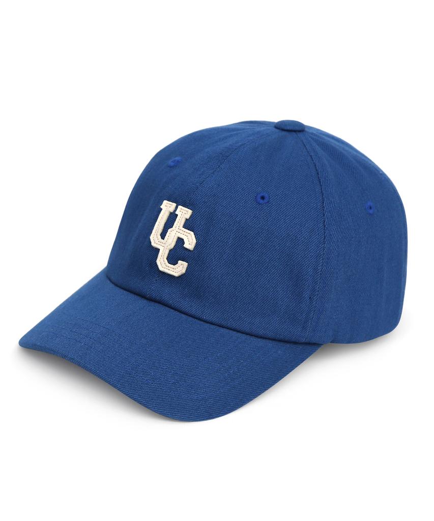 Eondeokeonteulol Washed Cotton Ball Cap Uc Overlap / Washed Blue
