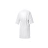 PUMA Casual Sports Fashion Round Neck Breathable Drawstring Short Sleeve Dress Women Dress White 599175-02