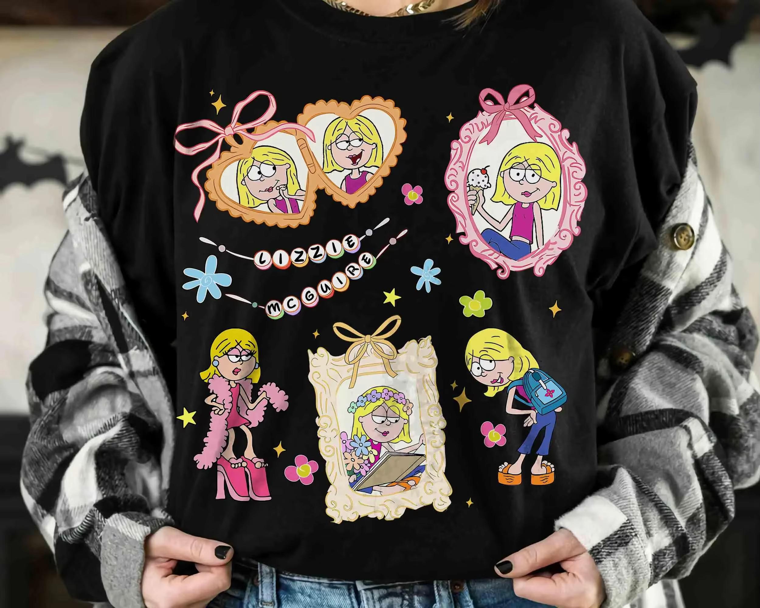Coquette Bows Watercolor    Lizzie McGuire Shirt Cute Lizzie This Is What Dreams Are Made Of Tee WDW   land Girls Trip S