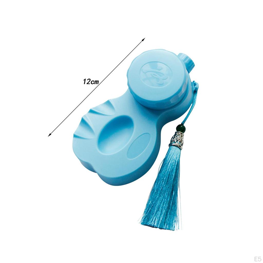 Calligraphy Ink Holder with Lid Case Pool Inkslab Box Well for Drawing Practice Writings