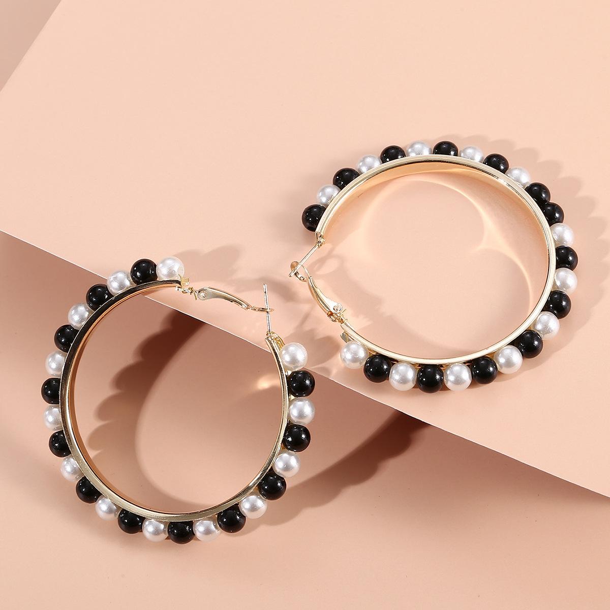 

2PC Women s Fashion Simple Geometric Circle Earrings Zircon Accessories Suitable for Date, Party, Festival Gifts