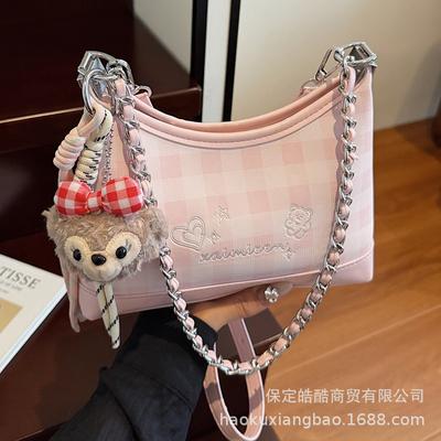 Premium Foreign Style Small Bag Women's 2025 New Summer Versatile Shoulder Armpit Bag Commuter Super Fire Bucket Bag