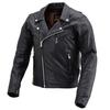 Daytona Motorcycle Leather Genuine Leather Autumn and Double Size L 17814 Jacket, (Water Repellent), Spring, Winter, Riders, DL-003, Black, (Men's),