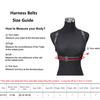 Adjustable Waist Belt Body Harness Set - Women's Fashion Accessory for Dresses, Shirts, and Cosplay Outfits