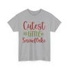 Süßestes kleines Schneeflocken-Shirt | Frostige Luft T-Shirt | Perfekt für den kalten Winter Unisex T-Shirt