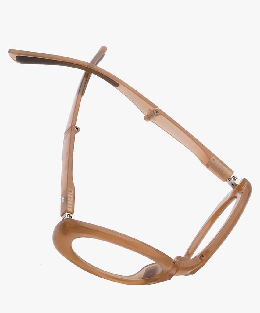 Likkeullou Rc Nirnir Folder Blue Light Glasses Brown