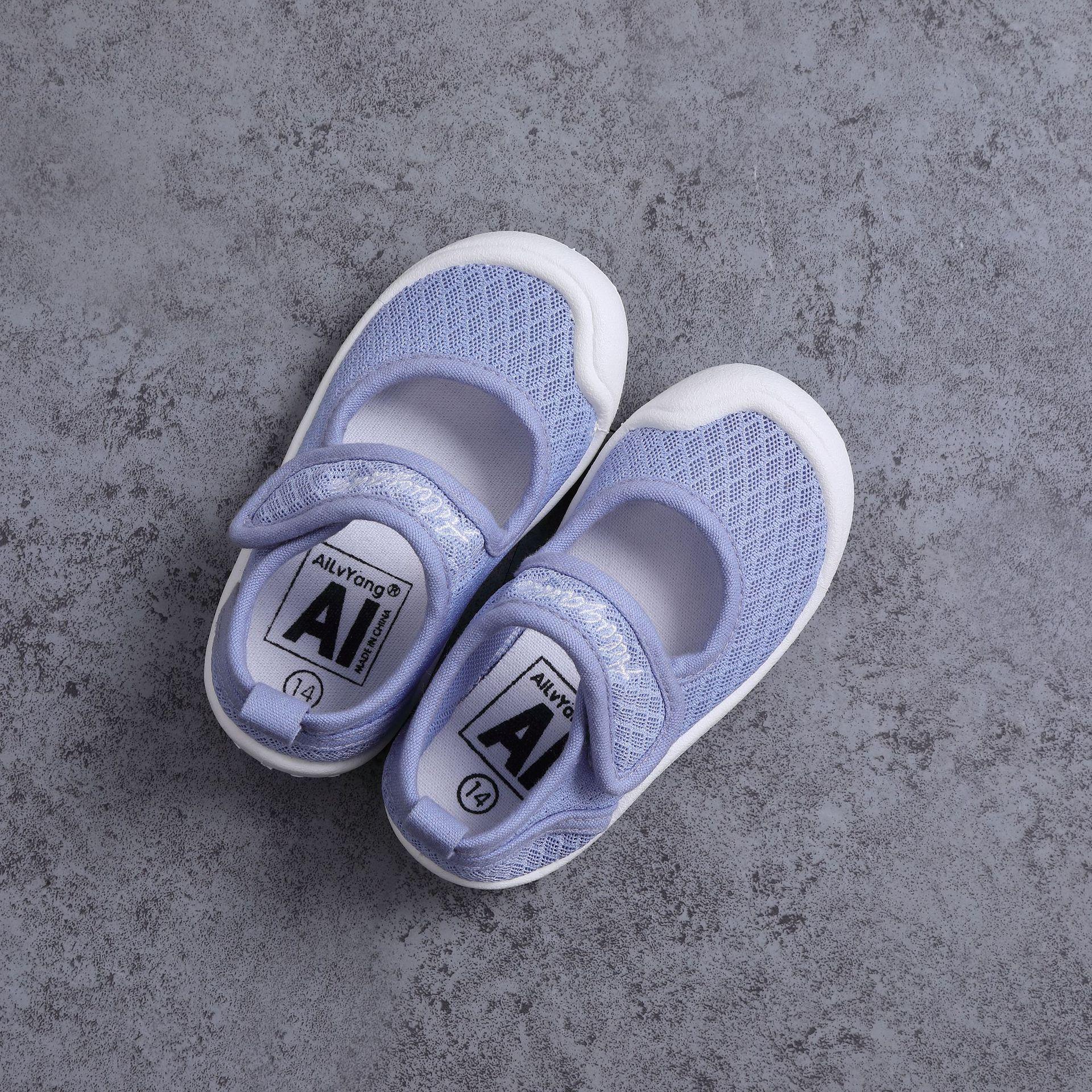 

Fashion girls casual shoes new girl mesh shoe anti slip girl single shoe breathable children casual shoe soft soled girl shoes 13insole12.7cm синий