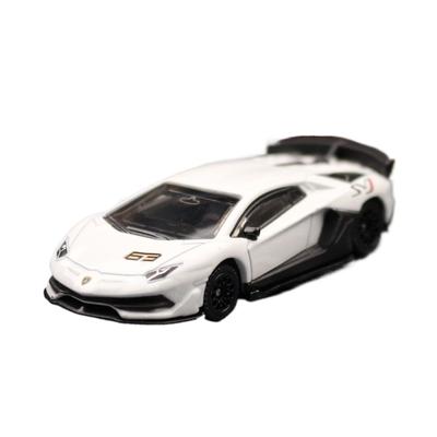 Modellino Lamborghini SVJ63 in scala 1/64 CCA MSZ 3" Veicolo Giocattolo in Lega Ruote Libere Metallo Pressofuso Collezione Regalo Bambini Ragazzi