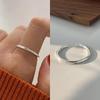 Fashionable Heart Shaped Adjustable Ring For Women Stylish Silver Jewelry Piece
