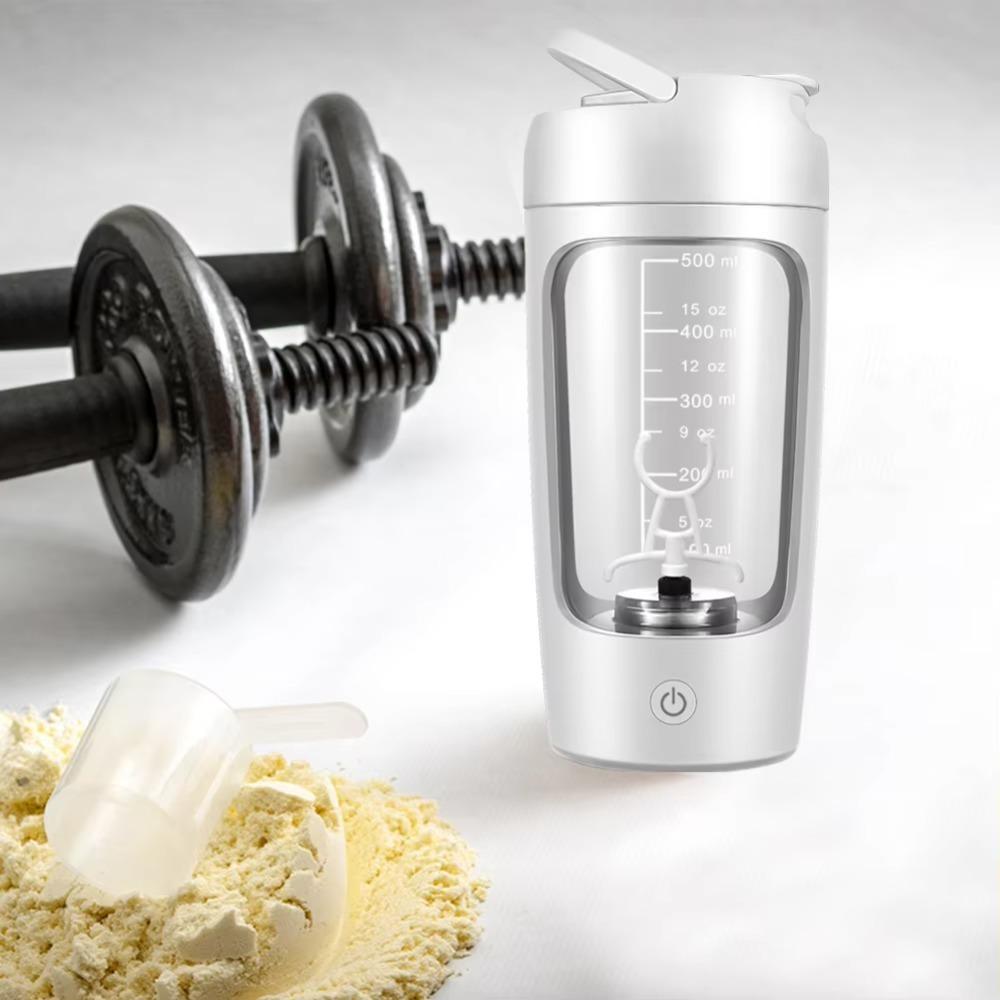 Rechargeable Stirring Cup with Powder Box Blend Cup Multifunctional Electric Mixing Cup  Exercise