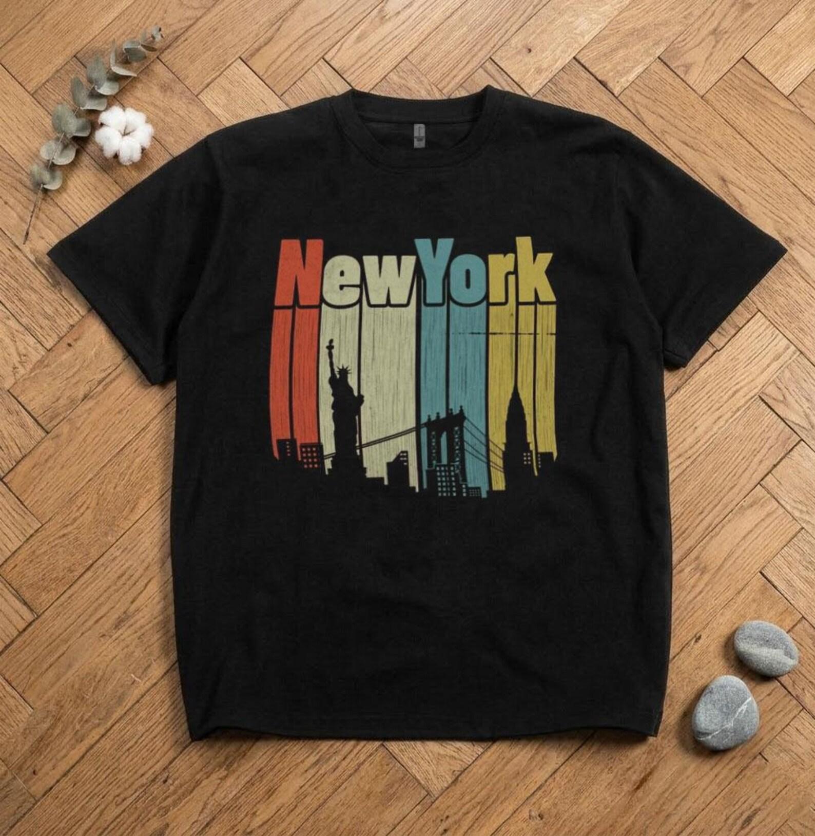 Vintage - New York Graphictee T-Shirt, 90s Retro Cotton Tee, Unisex Style , Streetwear style. M
