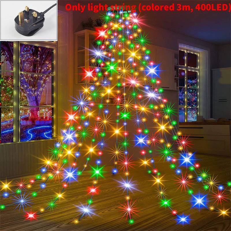 Christmas Tree Led Lights With Low Voltage Power For Festive Home Decor
