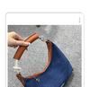 Women's Retro Denim Canvas Tote: Stylish All-Match Shoulder and Messenger Bag