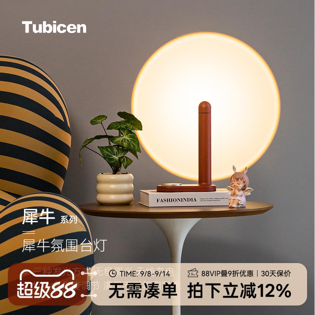 TB-Italian Designer Atmosphere Desk Lighting Danish LED Bedhead Living Room Tablemobile phone Wireless Charging Floor Lamp