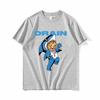 Drain Band 2025 NEW T-shirt Hip Hop Printing Tshirts Short Sleeve Male Punk T Shirt Gothic Streetwear High Quality 100% Cotton Tops