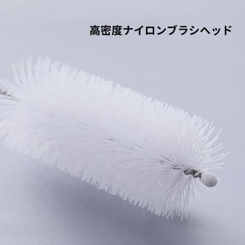Pigeon Straw Brush, Cleaning Brush, Hose Brush, Very Fine Injector Brush, 20cm, Various Diameters, 10-Piece Set (White)