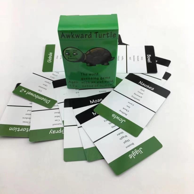 Funny Turtle Awkward Friends Family Party Game Cards Full English Board Game