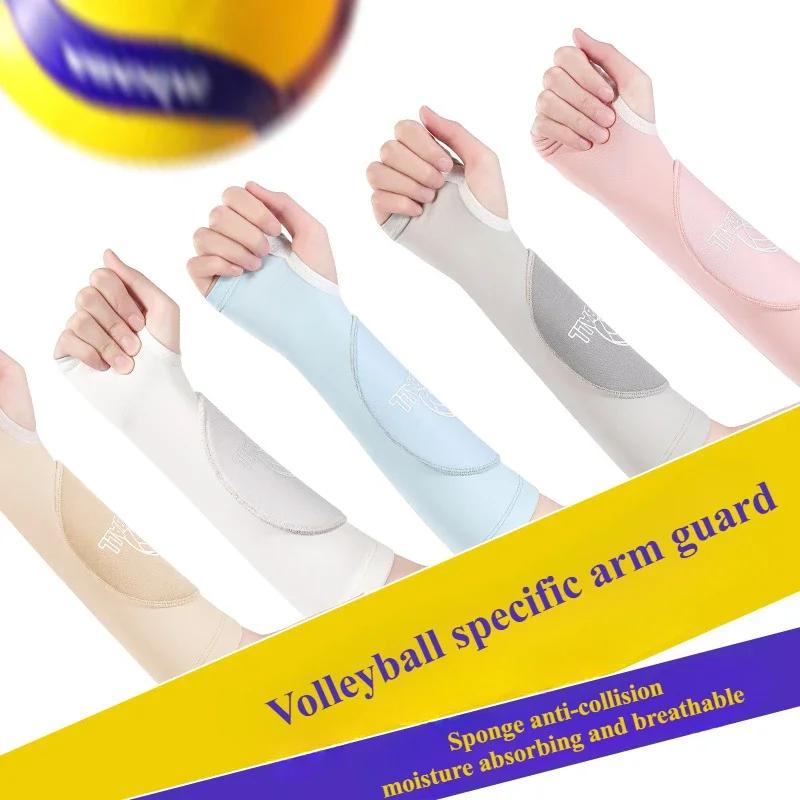 Volleyball-Passarmband, Armmanschetten und Handgelenkstütze mit Schutzpolster für Mädchen und Jungen, Erwachsene, wärmer, Schutzärmel