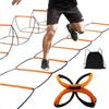 Instant Set-up Soccer Speed Ladder Orange Footwork Training Jump Ladder Agile Ladder  Adults