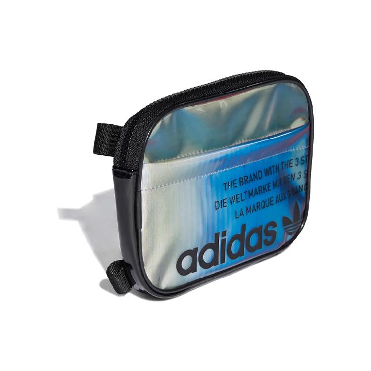 New Adidas Originals Polyurethane Tote Bag Shopping Bag Camera Bag Fanny Pack Crossbody Bag Regular Unisex Black H17993