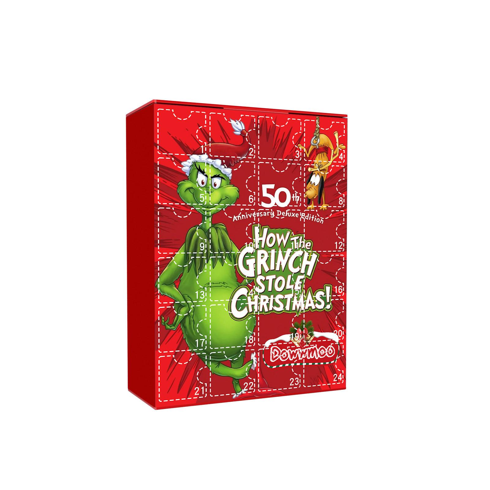 

Адвент-календарь содержит 24 подарка, Милые фигурки, кукольный адвент-календарь, Календарь обратного отсчета с игрушками-сюрпризами, Коллекционные фигурки, подарок для детей One Size