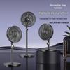 Ceerea Silent 7-Blatt Standventilator mit Fernbedienung & Timer CN-Stecker (Adapter enthalten)
