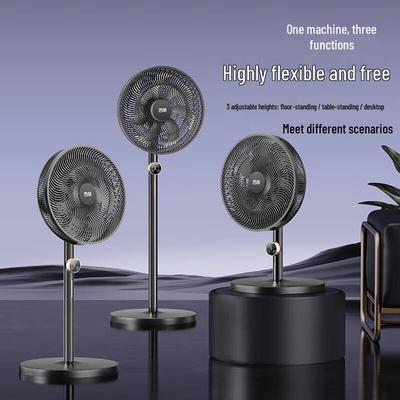 Ceerea Silent 7-Blatt Standventilator mit Fernbedienung & Timer CN-Stecker (Adapter enthalten)