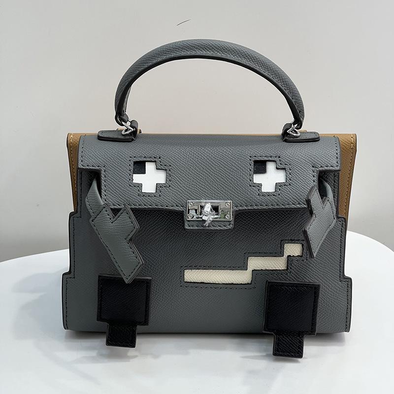 

Стиль Маленькой Красной Книги Модная Мотоциклетная Сумка Милая Сумка Повседневная Сумка Youyi Натуральная Кожа Маленькая Сумка Мессенджер Сумка Ручка Сумка На Одно Плечо 20x7x13cm серый