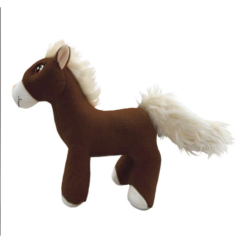 Handsome Little Horse Plush Toy: Long-Legged Foal Doll Cushion—Comfortable Cloth Doll for Children